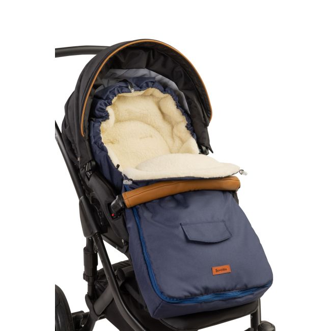 Sac de iarna Sensillo lana Navy 95x40 cm PMICSILLO-821