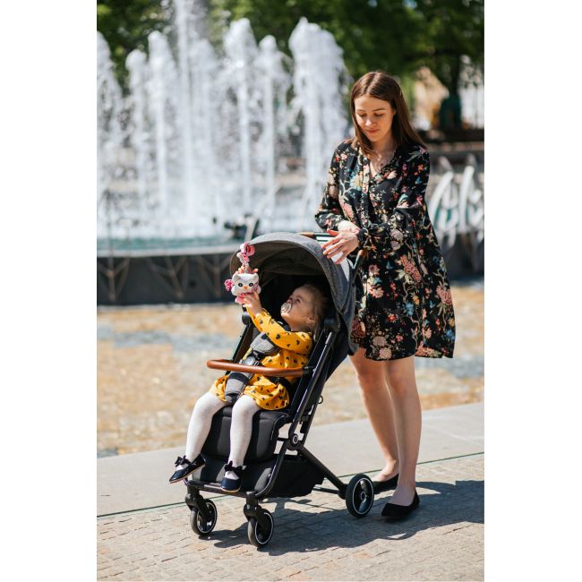 Carucior sport compact (max. 22 Kg) 4Baby TWIZZY Gri Inchis PMIC4BABY-958050