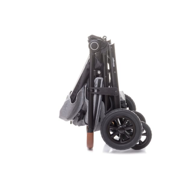 Carucior sport cu roti gonflabile (max. 22 Kg) 4Baby STINGER AIR Negru PMIC4BABY-957114