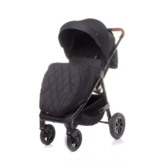 Carucior sport cu roti gonflabile (max. 22 Kg) 4Baby STINGER AIR Negru PMIC4BABY-957114