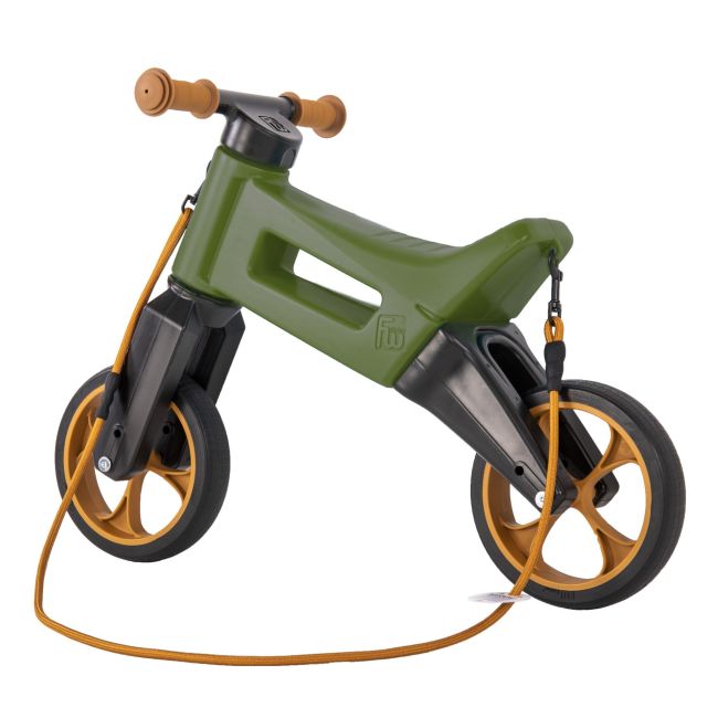 Bicicleta fara pedale Funny Wheels Rider SuperSport 2 in 1 Khaki PMICFW-SS-KHAKI