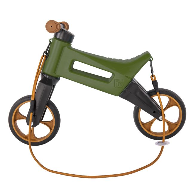Bicicleta fara pedale Funny Wheels Rider SuperSport 2 in 1 Khaki PMICFW-SS-KHAKI