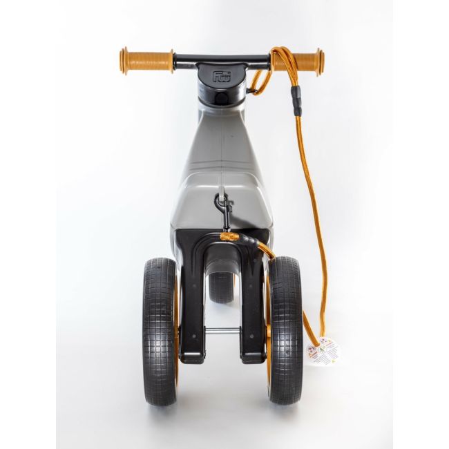 Bicicleta fara pedale Funny Wheels Rider SuperSport 2 in 1 Matte Grey PMICFW-517429