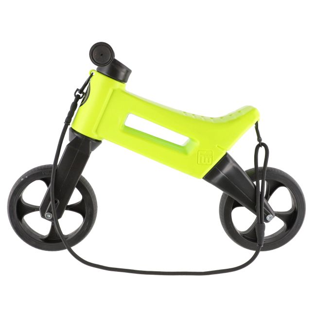 Bicicleta fara pedale Funny Wheels Rider SuperSport YETTI 3 in 1 Lime/Black PMIC8595557516576