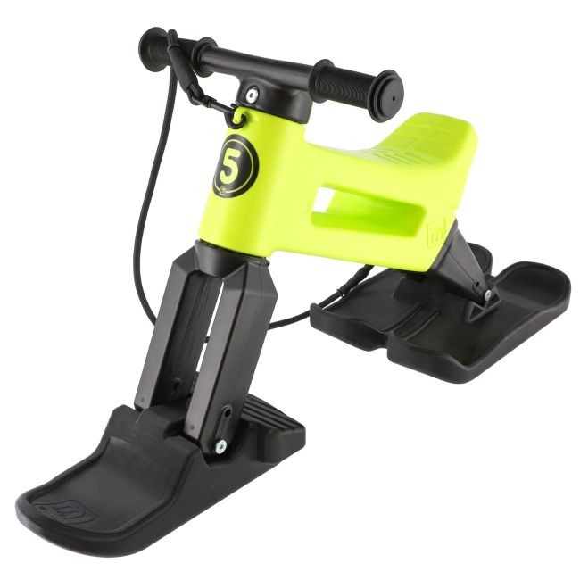 Bicicleta fara pedale Funny Wheels Rider SuperSport YETTI 3 in 1 Lime/Black PMIC8595557516576
