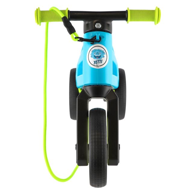Bicicleta fara pedale Funny Wheels Rider YETTI SUPERPACK 3 in 1 Blue/Lime PMIC8595557516545