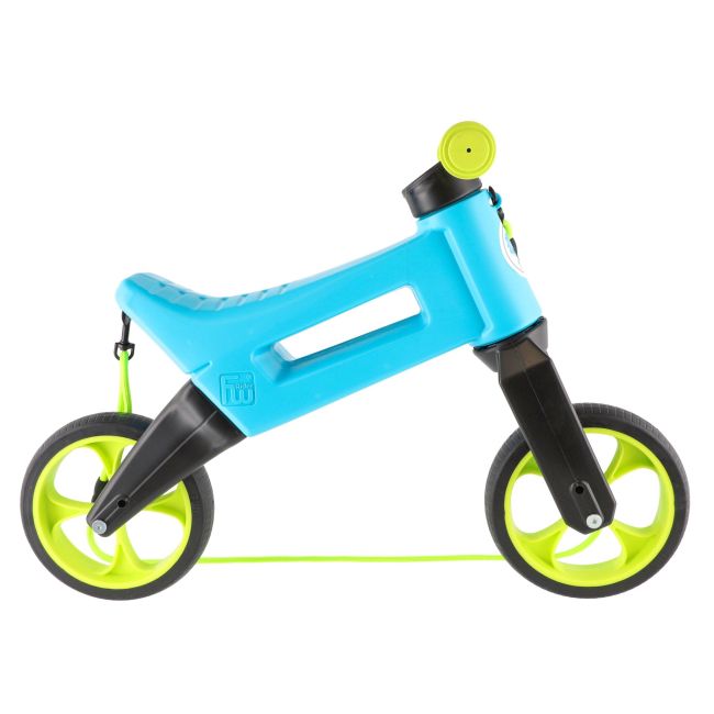 Bicicleta fara pedale Funny Wheels Rider YETTI SUPERPACK 3 in 1 Blue/Lime PMIC8595557516545