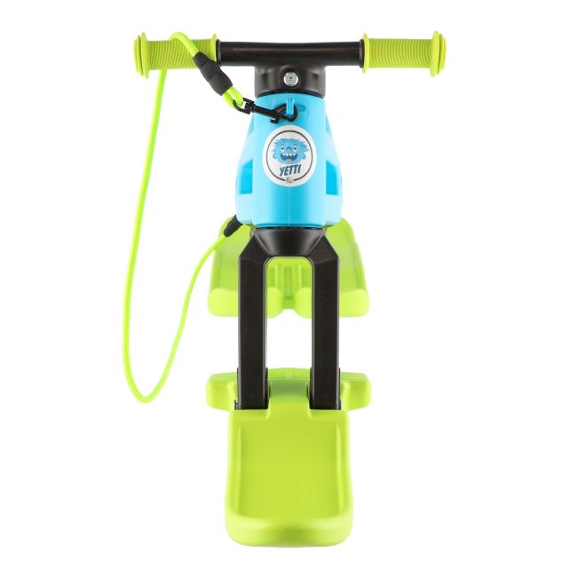 Bicicleta fara pedale Funny Wheels Rider YETTI SUPERPACK 3 in 1 Blue/Lime PMIC8595557516545