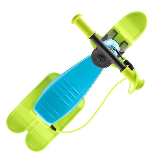 Bicicleta fara pedale Funny Wheels Rider YETTI SUPERPACK 3 in 1 Blue/Lime PMIC8595557516545