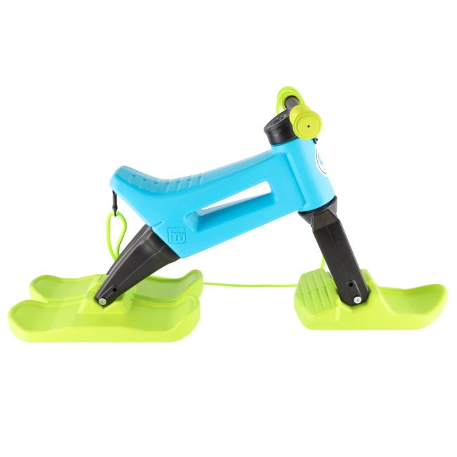Bicicleta fara pedale Funny Wheels Rider YETTI SUPERPACK 3 in 1 Blue/Lime PMIC8595557516545