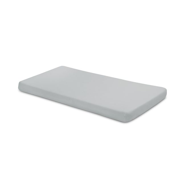 Cearsaf cu elastic din vascoza de bambus Sensillo 140x70 cm Gri PMICSILLO-2114
