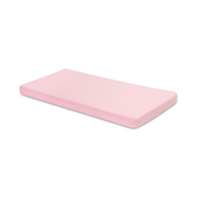 Cearsaf cu elastic din vascoza de bambus Sensillo 140x70 cm Roz PMICSILLO-2115