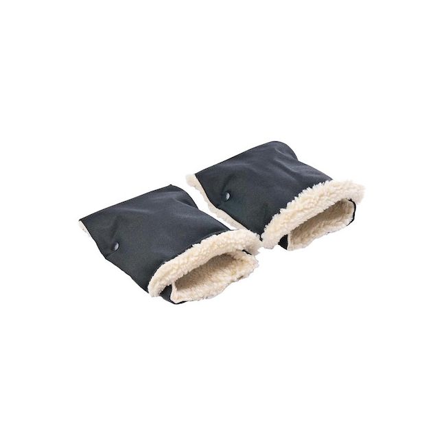 Manusi de lana pentru manerul caruciorului Nativo Winter Grafit PMICNAT-W/143-02