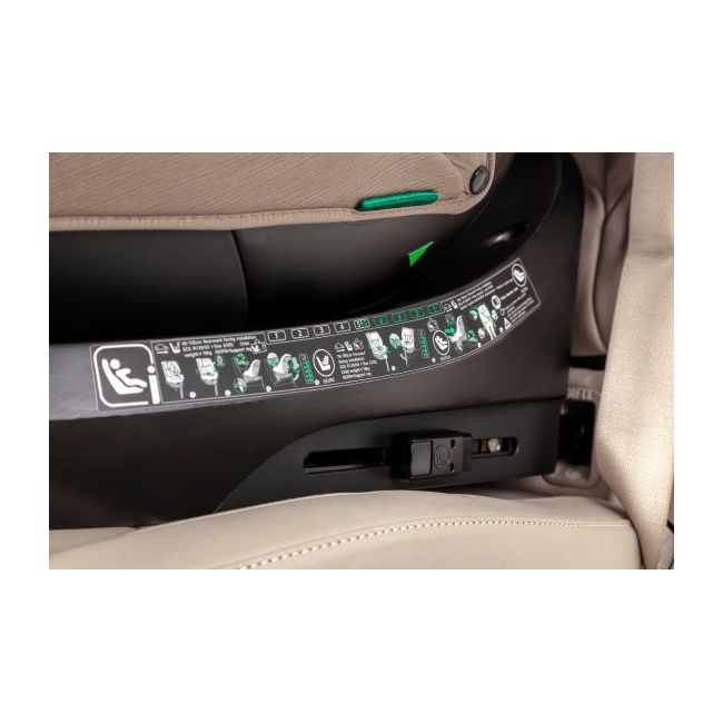 Scaun auto rotativ 360° SPS Carrello OCTOPUS i-SIZE 40-150 cm ISOFIX Sandstone Beige PMICCRL-16002-BEIGE