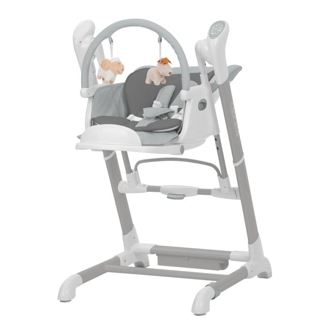 Scaun de masa si leagan electric controlabil prin aplicatie pe mobil Carrello CASCATA (CRL-10303/1) Ash Grey PMICCRL-10303/366