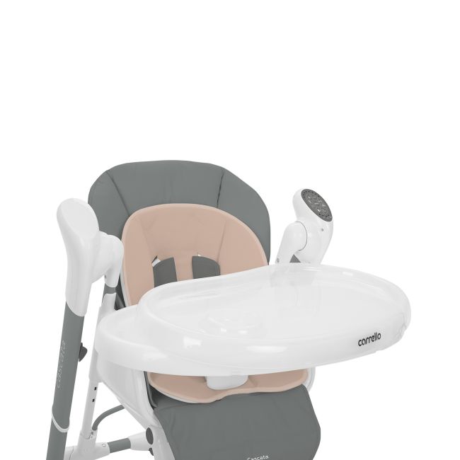 Scaun de masa si leagan electric controlabil prin aplicatie pe mobil Carrello CASCATA (CRL-10303/1) Space Grey PMICCRL-10303/367