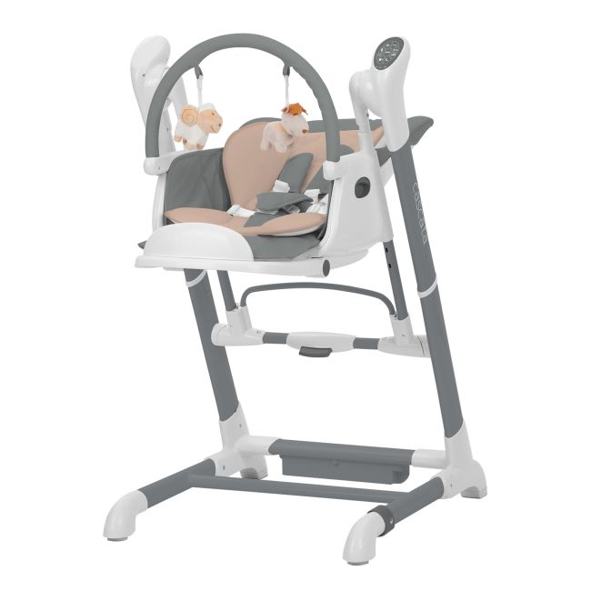 Scaun de masa si leagan electric controlabil prin aplicatie pe mobil Carrello CASCATA (CRL-10303/1) Space Grey PMICCRL-10303/367