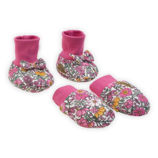 Set botosei + manusi 100% bumbac Nicol Lea (193083) PMICNICOL-193083
