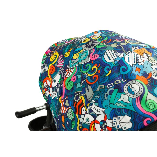 Tricicleta cu maner parental si scaun reversibil Toyz DASH Melanj PMICTOYZ-0356