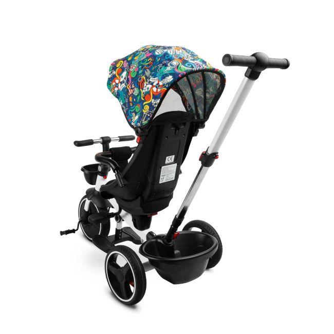 Tricicleta cu maner parental si scaun reversibil Toyz DASH Melanj PMICTOYZ-0356