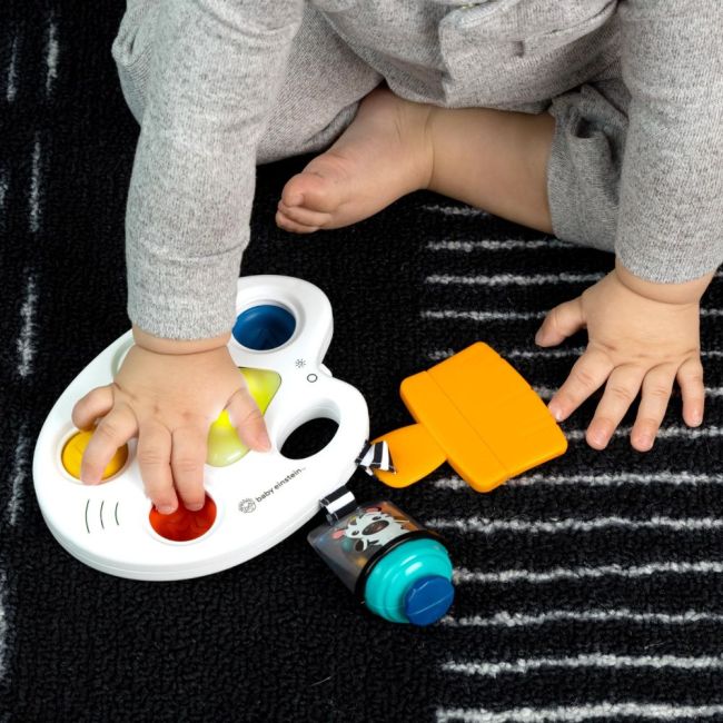 Baby einstein - jucarie senzoriala color popper palette bbb16710