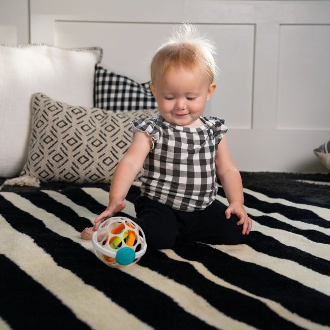 Baby einstein - minge zornaitoare oball grip & spin bbb16765