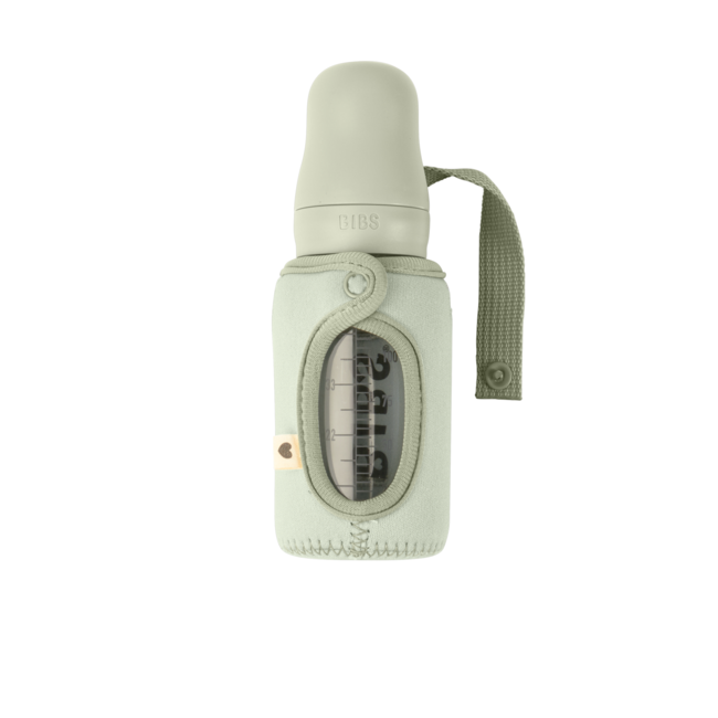 Bibs - husa pentru biberonul din sticla 110 ml, sage bbb9412250