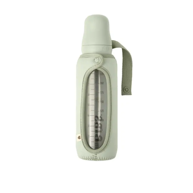 Bibs - husa pentru biberonul din sticla 225 ml, sage bbb9413250
