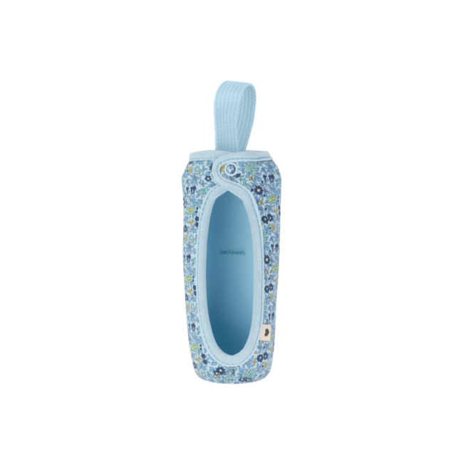Bibs x liberty - husa pentru biberonul din sticla 225 ml, chamomile lawn baby blue bbb941312231