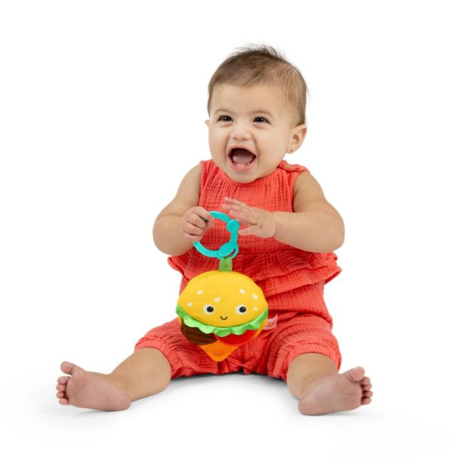 Bright starts -  jucarie de dentitie say cheeseburger bbb16701