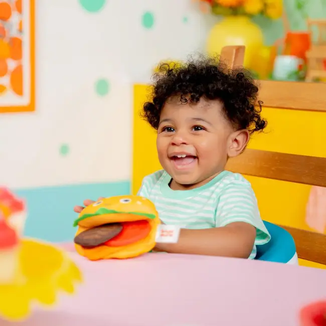 Bright starts -  jucarie de dentitie say cheeseburger bbb16701