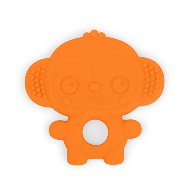 Bright starts - set 3 jucarii de dentitie texturate gummy buddies -  elefant, leu, maimuta bbb13072