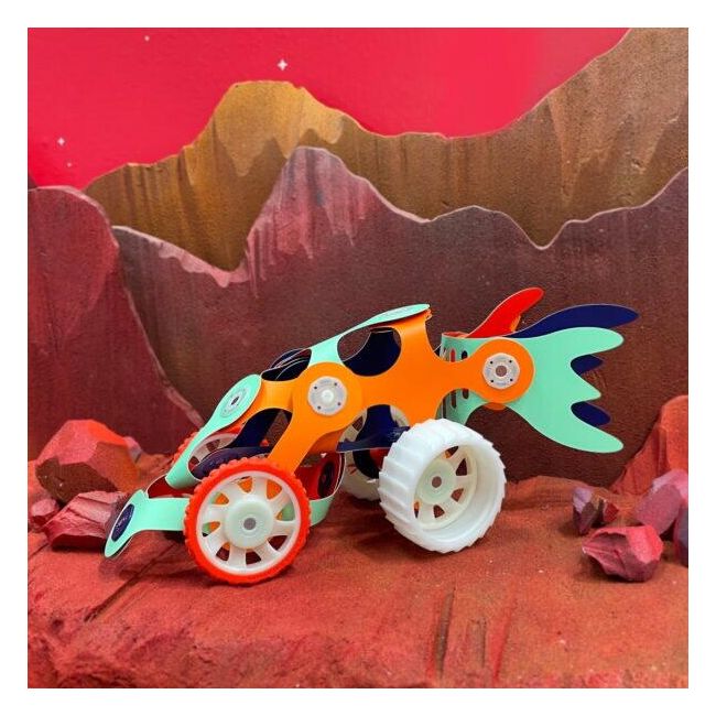 Clixo® joc magnetic de construit - vehicule spatiale ( 30 piese)