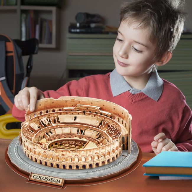 Cubic Fun - Puzzle 3D Colosseum nivel complex 163 piese ARTCUMC279h