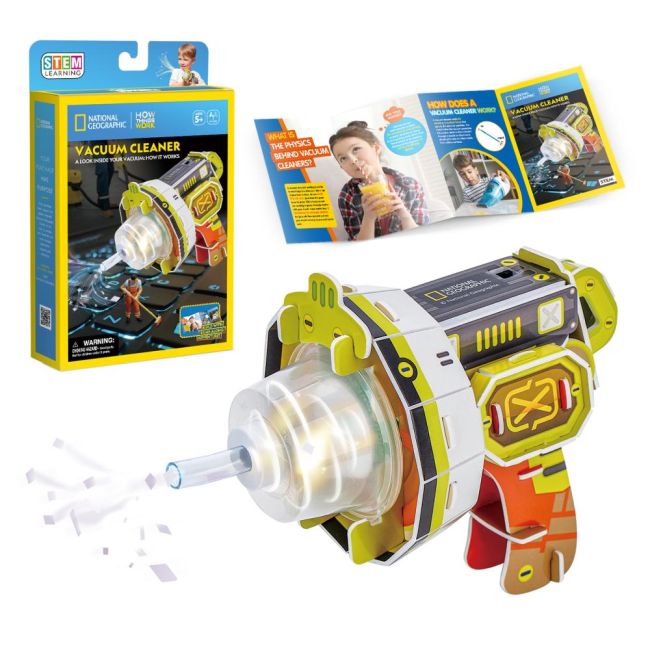 Cubic Fun - Puzzle 3D aspirator 31 piese ARTCUDS1118h