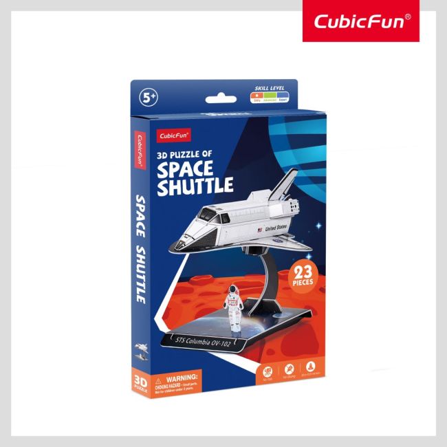 Cubic Fun - Puzzle 3D naveta spatiala 23 piese ARTCUW3197