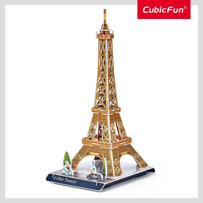 Cubic Fun - Puzzle 3D turnul Eiffel 31 piese ARTCUW3195