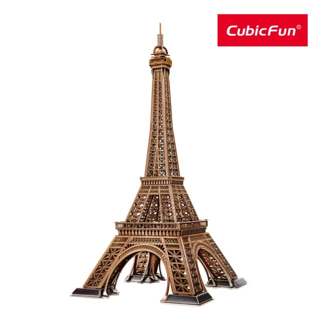 Cubic Fun - Puzzle 3D turnul Eiffel nivel complex 314 piese ARTCUMC284h