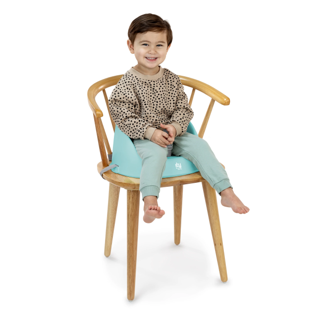 Ity by ingenuity - scaun de masa si booster my spot easy-clean, teal bbb16919