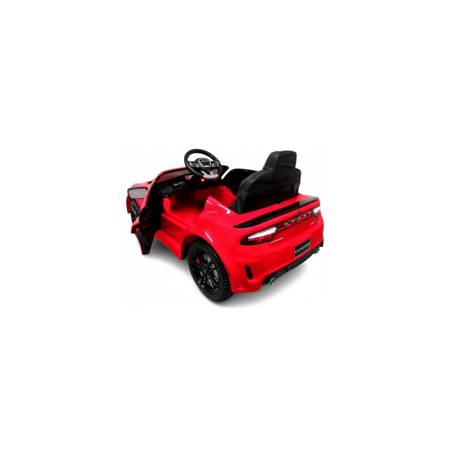 Masinuta electrica cu telecomanda, roti eva, varsta 1-5 ani, putere 90w, 107x68x53 cm, dodge srt r-sport - rosu edeedidodgerosu