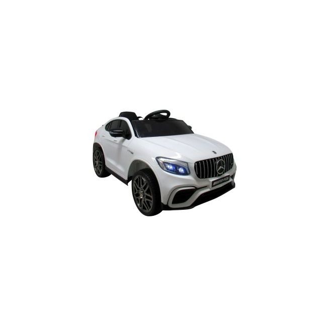 Masinuta electrica cu telecomanda 4 x 4, roti eva, mercedes amg glc 63s, varsta 3-6 ani, 115x61x55 cm, putere 180w r-sport - alb edeediglc63salb