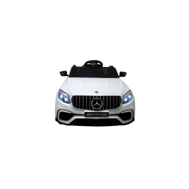 Masinuta electrica cu telecomanda 4 x 4, roti eva, mercedes amg glc 63s, varsta 3-6 ani, 115x61x55 cm, putere 180w r-sport - alb edeediglc63salb