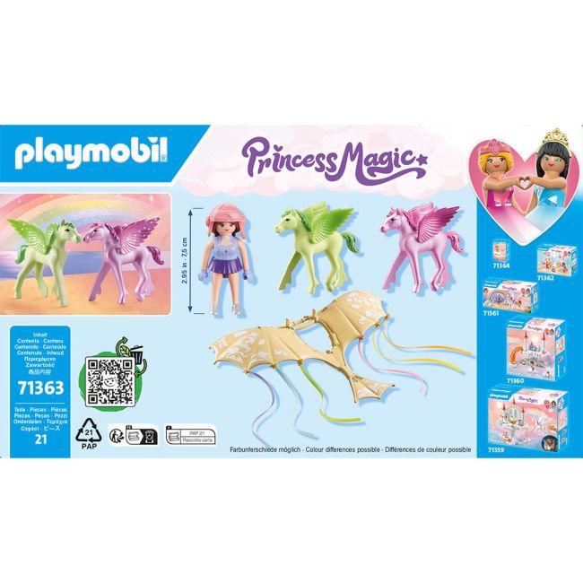 Playmobil - Calatorie Cu Pegasus Printre Nori ARTPM71363