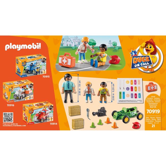 Playmobil - D.O.C - Actiunea Ambulantei ARTPM70919