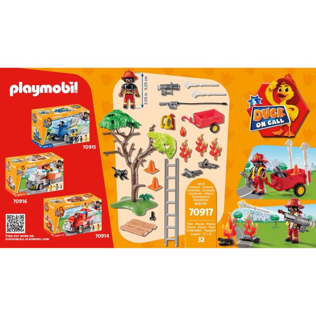 Playmobil - D.O.C - Actiunea Pompierilor ARTPM70917