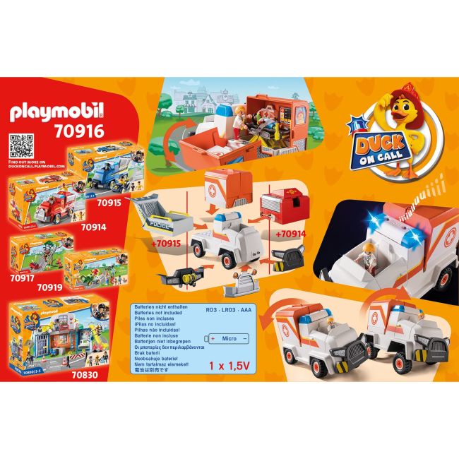 Playmobil - D.O.C - Ambulanta ARTPM70916