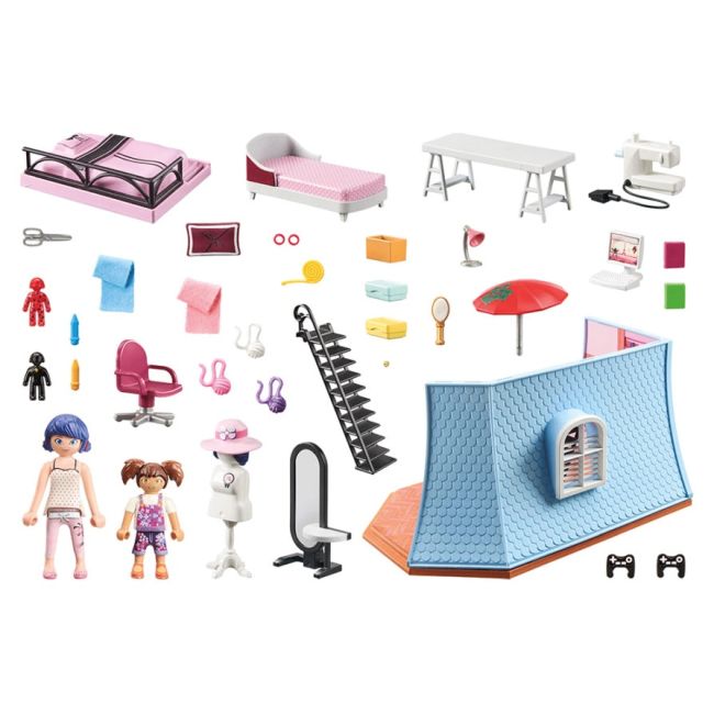 Playmobil - Miraculous loftul lui Marinette ARTPM71334