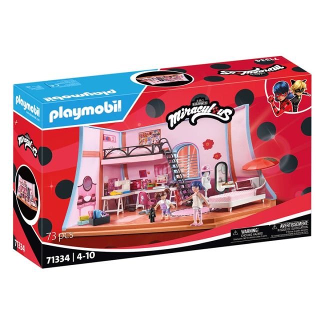 Playmobil - Miraculous loftul lui Marinette ARTPM71334
