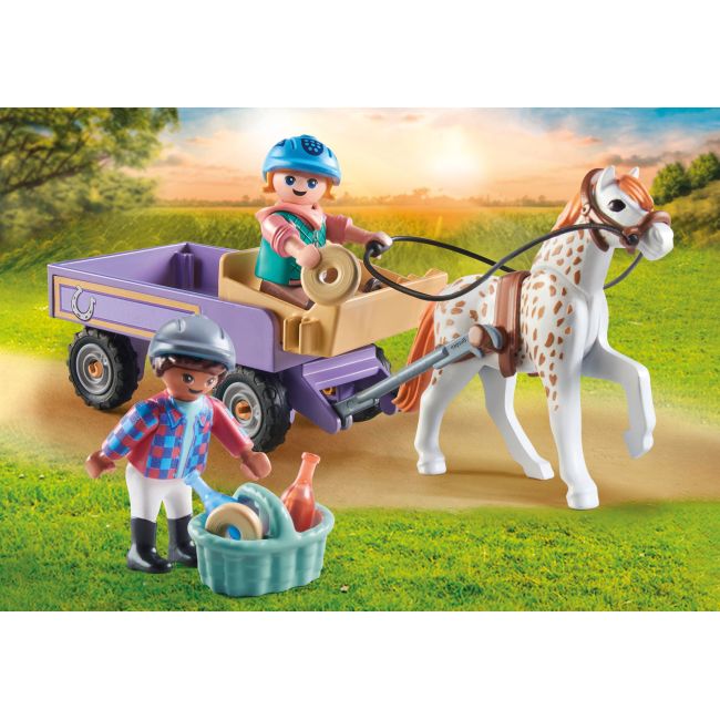 Playmobil-CARUTA CU PONEI ARTPM71496