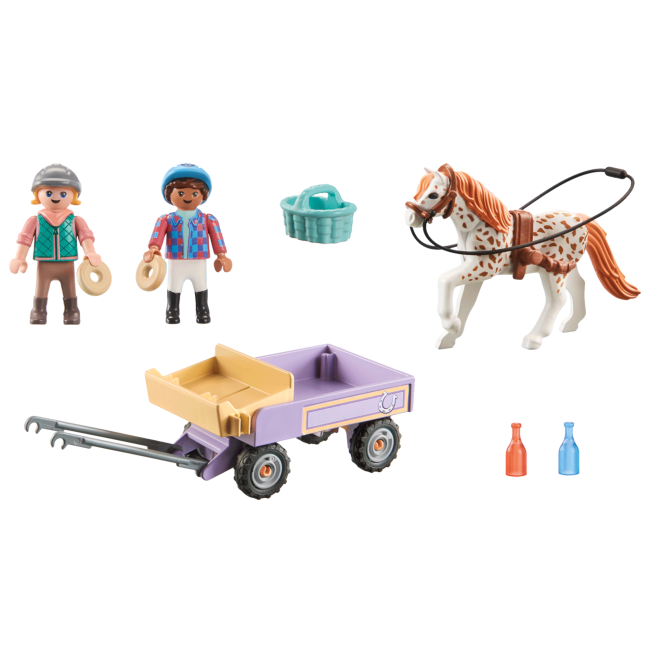 Playmobil-CARUTA CU PONEI ARTPM71496